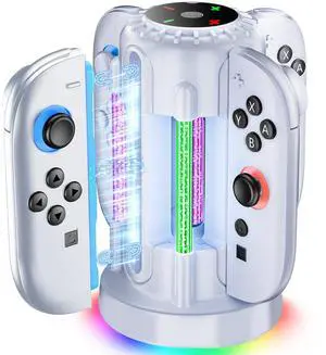Charging-Dock-for-Nintendo-Switch-2-Joycon(2025), Switch 2 Charging Station Charging-Dock-for-Nintendo-Switch-2-Joycon(2025), Switch 2 Charging Station