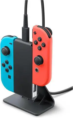Joycon Charging Stand (Two - Way) - 2 Way Switch Joy Con Controller Charger Charging Accessories with Charging Cable - NOT for Joycon Gen 2 Controller Joycon Charging Stand (Two - Way) - 2 Way Switch Joy Con Controller Charger Charging Accessories with Charging Cable - NOT for Joycon Gen 2 Controller