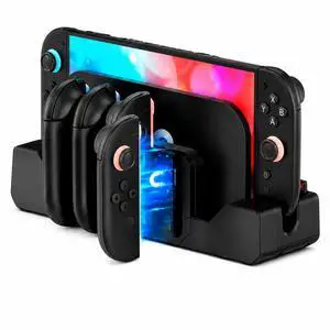 Switch 2 Charging Dock for Joycons, Controller Charger Station for Nintendo Switch 2 (2025, 2 Hour Joycon Charger, Storage & Organization Charging Stand for TV Dock Station Switch 2 Charging Dock for Joycons, Controller Charger Station for Nintendo Switch 2 (2025, 2 Hour Joycon Charger, Storage & Organization Charging Stand for TV Dock Station