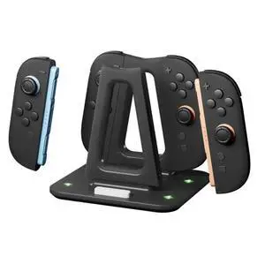 Dual Wield Charging Station Compatible with Nintendo Switch 2 Controllers, with Delta Grips, 4-Port Magnetic Dock, USB-C Fast Charging & LED Indicators, Multiplayer Game Accessories Dual Wield Charging Station Compatible with Nintendo Switch 2 Controllers, with Delta Grips, 4-Port Magnetic Dock, USB-C Fast Charging & LED Indicators, Multiplayer Game Accessories
