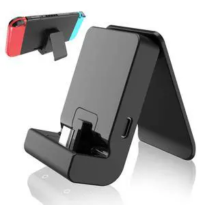 Switch Stand for Nintendo,Charging Dock for Switch 2 / Lite/OLED, Portable Adjustable Charging Stand for Nintendo with USB Type C Charger Port(Black) Switch Stand for Nintendo,Charging Dock for Switch 2 / Lite/OLED, Portable Adjustable Charging Stand for Nintendo with USB Type C Charger Port(Black)