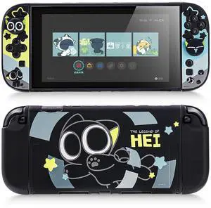 Full Protective Shell Compatible with Switch 2, Hard PC Cover Case Designed for Switch 2025 Game Console and Joy Con Controllers - The HEI Series Full Protective Shell Compatible with Switch 2, Hard PC Cover Case Designed for Switch 2025 Game Console and Joy Con Controllers - The HEI Series