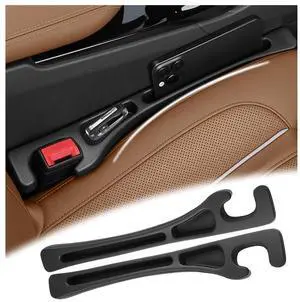2PCS Car Seat Gap Filler Organizer,2026 Upgraded Car Seat Gap Plug with Storage Slot & Seats Belt Holes as Phone Holder,Universal No Drop Seats Guard for Cars Interior Accessories 2PCS Car Seat Gap Filler Organizer,2026 Upgraded Car Seat Gap Plug with Storage Slot & Seats Belt Holes as Phone Holder,Universal No Drop Seats Guard for Cars Interior Accessories