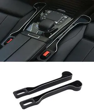 Car Seat Gap Filler Organizer- Upgrade Car Side Seat Gap Filler with Cup Holder and Phone Holder- Car Seat Gap Organizer for Prevent Falling-Seat Gap Storage 2 Pack (2, Black) Car Seat Gap Filler Organizer- Upgrade Car Side Seat Gap Filler with Cup Holder and Phone Holder- Car Seat Gap Organizer for Prevent Falling-Seat Gap Storage 2 Pack (2, Black)