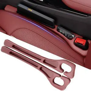Car Seat Gap Filler Organizer Universal for Car SUV Truck Accessories Seat Gap Plug Blocker with Storage Slot Red 2 Pack Car Seat Gap Filler Organizer Universal for Car SUV Truck Accessories Seat Gap Plug Blocker with Storage Slot Red 2 Pack