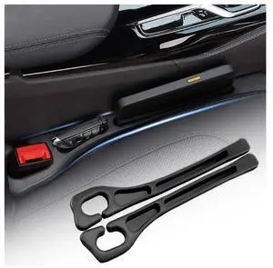 2PCS Car Seat Gap Filler Organizer with Storage Slots,Upgraded Car Gap Filler for Storing Phones,Keys,Items,Plug & Play No Drop Seat Guard for Cars Avoid Items Falling 2PCS Car Seat Gap Filler Organizer with Storage Slots,Upgraded Car Gap Filler for Storing Phones,Keys,Items,Plug & Play No Drop Seat Guard for Cars Avoid Items Falling