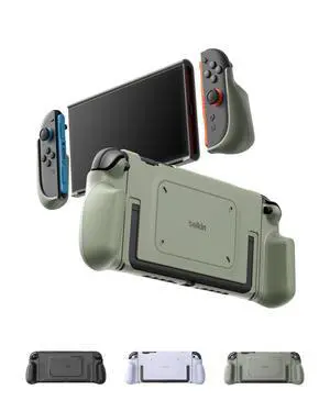 Nintendo Switch 2 Case Grip, Dockable & Quick-Release Design, Ergonomic Non-Slip, Kickstand Compatible Protective Case, Detachable & Comfortable Joy-Con 2 Handheld Grip, Travel Controller case Nintendo Switch 2 Case Grip, Dockable & Quick-Release Design, Ergonomic Non-Slip, Kickstand Compatible Protective Case, Detachable & Comfortable Joy-Con 2 Handheld Grip, Travel Controller case
