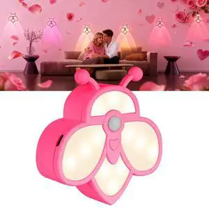 Motion Sensor Stair Lights Indoor - Rechargeable Dimmable RGBW & Warm White Night Light, Magnetic Mount Motion Activated Battery Lamp for Step Hallway Bathroom Cabinet Closet(Pink, 1 Pack) Motion Sensor Stair Lights Indoor - Rechargeable Dimmable RGBW & Warm White Night Light, Magnetic Mount Motion Activated Battery Lamp for Step Hallway Bathroom Cabinet Closet(Pink, 1 Pack)