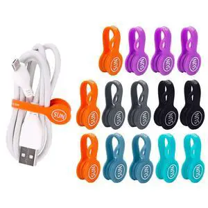 6 Pack Magnetic Cord Organizers Cable Clips Cable Straps Silicone Twist Ties Colorful Headphone Cord Keeper Holder Manager Bookmark Whiteboard Fridge Magnet Keychain Gift Home,Office,School 6 Pack Magnetic Cord Organizers Cable Clips Cable Straps Silicone Twist Ties Colorful Headphone Cord Keeper Holder Manager Bookmark Whiteboard Fridge Magnet Keychain Gift Home,Office,School