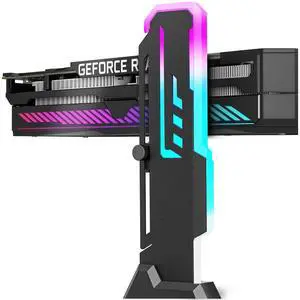 GPU Support Bracket, Universal GPU Anti Sag Bracket, 60-163mm Adjustable GPU Stand for Heavy-Duty Graphics Card Support, 16.8M RGB Modes GPU Brace with Magnet & Non-Slip Base for Video Cards GPU Support Bracket, Universal GPU Anti Sag Bracket, 60-163mm Adjustable GPU Stand for Heavy-Duty Graphics Card Support, 16.8M RGB Modes GPU Brace with Magnet & Non-Slip Base for Video Cards