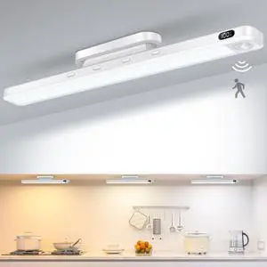 3W Motion Sensor Magnetic Light Bar, Eye-Care Rechargeable Closet Light with Battery Level Display, Mirror Lights Stick on, Led Light Bar for Cabinet, Closet, Desk and Bathroom 3W Motion Sensor Magnetic Light Bar, Eye-Care Rechargeable Closet Light with Battery Level Display, Mirror Lights Stick on, Led Light Bar for Cabinet, Closet, Desk and Bathroom