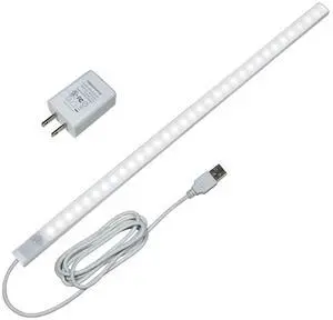 LED Motion Sensor Under Cabinet Lighting,17 inch USB Plug in LED Closet Light Bar, Under Counter Lights Night Light for Kitchen,Wardrobe,Closet,Cabinet,Cupboard,Cool White (6000K) LED Motion Sensor Under Cabinet Lighting,17 inch USB Plug in LED Closet Light Bar, Under Counter Lights Night Light for Kitchen,Wardrobe,Closet,Cabinet,Cupboard,Cool White (6000K)