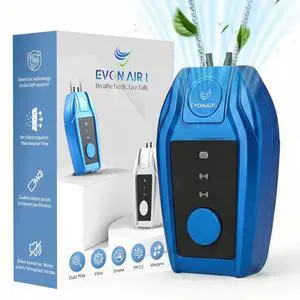 Portable Air Ionizer with 50M Ions/cm³ | Filterless Air Purifier for Travel | Personal Air Purifier Small | Wearable Necklace, No Maintenance, 500mAh Rechargeable, 75Hr Runtime, CE ROHS FCC Certified Portable Air Ionizer with 50M Ions/cm³ | Filterless Air Purifier for Travel | Personal Air Purifier Small | Wearable Necklace, No Maintenance, 500mAh Rechargeable, 75Hr Runtime, CE ROHS FCC Certified