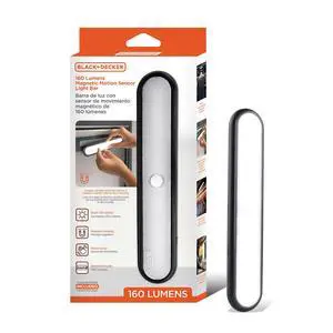 160LM LED Light Bar, Touchless Motion Sensor, Magnetic Mount, Powered with AAA Batteries, Slim and Portable Design to Brighten Indoor Rooms, Closets, Garages, Shelving (1-Pack) 160LM LED Light Bar, Touchless Motion Sensor, Magnetic Mount, Powered with AAA Batteries, Slim and Portable Design to Brighten Indoor Rooms, Closets, Garages, Shelving (1-Pack)