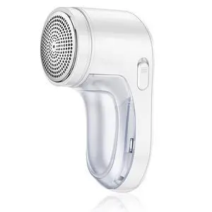 Electric Fabric Shaver, Lint Remover for Clothes, Rechargeable Sweater Shaver to Remove Fuzz and Pill for Sweater, Delicates, Bedding and Couch (White) Electric Fabric Shaver, Lint Remover for Clothes, Rechargeable Sweater Shaver to Remove Fuzz and Pill for Sweater, Delicates, Bedding and Couch (White)