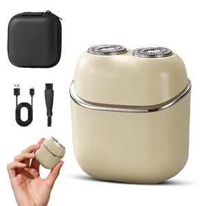 Mini Electric Shaver for Men and Women Dual Head Portable Razor Mini Electric Shaver for Men and Women Dual Head Portable Razor