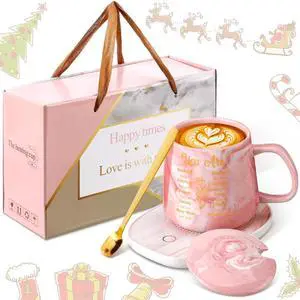 Bible Verse Coffee Mug Warmer Set for Women Pink Christian Gifts Marble Mug Warming Plate Appreciation Gifts for Teacher Coworker Volunteer Birthday Bible Verse Coffee Mug Warmer Set for Women Pink Christian Gifts Marble Mug Warming Plate Appreciation Gifts for Teacher Coworker Volunteer Birthday