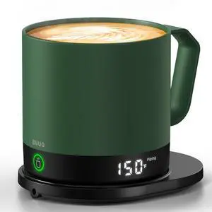 Heated Coffee Mug 14oz, Rechargeable Temperature Control Mug with Lid Heated Coffee Mug 14oz, Rechargeable Temperature Control Mug with Lid