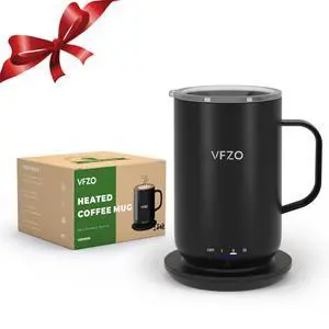 Self Heating Coffee Mug,High-Capacity- 18 oz, 180 Min Battery Life, Smart Heated Coffee MugSmart Mug, Simple Temperature Control Operation, Gifts for Family Members (Black) Self Heating Coffee Mug,High-Capacity- 18 oz, 180 Min Battery Life, Smart Heated Coffee MugSmart Mug, Simple Temperature Control Operation, Gifts for Family Members (Black)