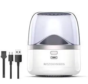 Electric Fabric Shaver USB Lint Remover with 6 Blades, Safe for All Fabrics, Clothes, Sweater, Sofa & Furniture Portable Pilling Remover for Home & Travel (White) Electric Fabric Shaver USB Lint Remover with 6 Blades, Safe for All Fabrics, Clothes, Sweater, Sofa & Furniture Portable Pilling Remover for Home & Travel (White)