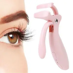 Heated Eyelash Curler for Women,Fast Heat up,Electric Eyelash Curler with Color-Changing Silicone Pad & Overlay Heating, USB-C Rechargeable,2 Temperature Control,Long-Lasting Lash Curler Heated Eyelash Curler for Women,Fast Heat up,Electric Eyelash Curler with Color-Changing Silicone Pad & Overlay Heating, USB-C Rechargeable,2 Temperature Control,Long-Lasting Lash Curler