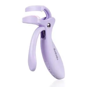 Heated Eyelash Curler, Portable Rechargeable Heated Lash Curler with Boost Heating, 2-Level Adjustable Temp & 10S Heat 3S Style 24H Long-Lasting Natural Effortless Curl for All Eye Shapes Heated Eyelash Curler, Portable Rechargeable Heated Lash Curler with Boost Heating, 2-Level Adjustable Temp & 10S Heat 3S Style 24H Long-Lasting Natural Effortless Curl for All Eye Shapes