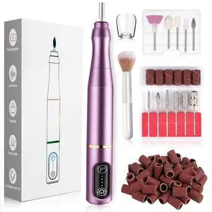 Cordless Nail Drill Electric Nail File Kit, Rechargeable Efile Set Cordless Nail Drill Electric Nail File Kit, Rechargeable Efile Set