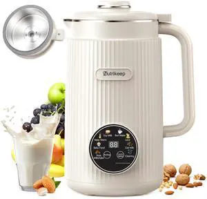 Upgraded 10-in-1 Nut Milk Maker Machine with Stainless Steel Lid, 40oz Nut Milk Maker for Almond, Oat, Soy, Juice, Plant Based Milk Maker Blender, 18H Delay/Keep Warm/Self Cleaning Upgraded 10-in-1 Nut Milk Maker Machine with Stainless Steel Lid, 40oz Nut Milk Maker for Almond, Oat, Soy, Juice, Plant Based Milk Maker Blender, 18H Delay/Keep Warm/Self Cleaning