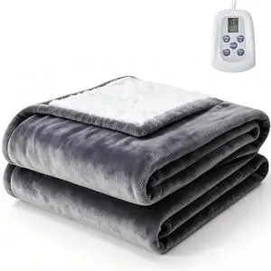 Heated Blanket Twin Size, Electric Blanket, 62x84 Heated Blanket Twin Size, Electric Blanket, 62x84