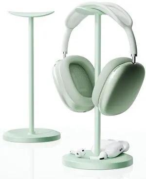 Headphone Stand, Desktop Headset Holder, Green Headphone Stand, Desktop Headset Holder, Green