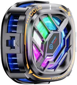 Magnetic Cell Phone Cooler, RGB Phone Cooling Fan Portable Lightweight Mobile Phone Cooling Fan, Phone Radiator with Larger Cooling Area for Phone/Tablet/IPad (with Digital displays) Magnetic Cell Phone Cooler, RGB Phone Cooling Fan Portable Lightweight Mobile Phone Cooling Fan, Phone Radiator with Larger Cooling Area for Phone/Tablet/IPad (with Digital displays)