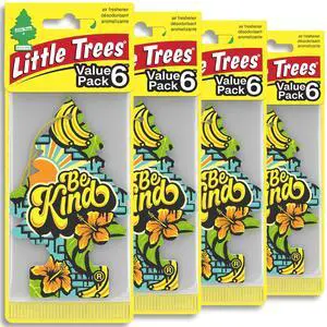 Car Air Freshener | Hanging Tree Provides Long Lasting Scent for Auto and Home | 24 Air Fresheners |Be Kind Car Air Freshener | Hanging Tree Provides Long Lasting Scent for Auto and Home | 24 Air Fresheners |Be Kind