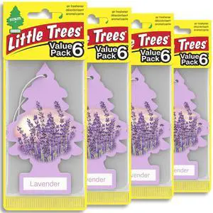 Car Air Freshener | Hanging Tree Provides Long Lasting Scent for Auto and Home | 24 Air Fresheners |Lavender Car Air Freshener | Hanging Tree Provides Long Lasting Scent for Auto and Home | 24 Air Fresheners |Lavender