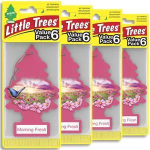 Car Air Freshener | Hanging Tree Provides Long Lasting Scent for Auto and Home | 24 Air Fresheners |Morning Fresh Car Air Freshener | Hanging Tree Provides Long Lasting Scent for Auto and Home | 24 Air Fresheners |Morning Fresh
