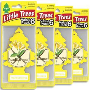 Car Air Freshener | Hanging Tree Provides Long Lasting Scent for Auto and Home | 24 Air Fresheners |Vanillaroma Car Air Freshener | Hanging Tree Provides Long Lasting Scent for Auto and Home | 24 Air Fresheners |Vanillaroma