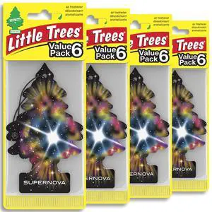 Car Air Freshener | Hanging Tree Provides Long Lasting Scent for Auto and Home | 24 Air Fresheners |Supernova Car Air Freshener | Hanging Tree Provides Long Lasting Scent for Auto and Home | 24 Air Fresheners |Supernova