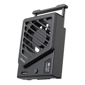 Upgrade Camera Cooling Fan, Flexible Adjustment Spring Mount, Black Upgrade Camera Cooling Fan, Flexible Adjustment Spring Mount, Black