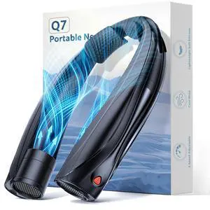 Portable Neck Fan, 6000mAh Personal Fan, 360° Cooling Rechargeable Wearable Fan, 6 Speeds Adjustable Hands-Free Fans for Travel, Outdoor, Office, Ideal Summer Gifts Portable Neck Fan, 6000mAh Personal Fan, 360° Cooling Rechargeable Wearable Fan, 6 Speeds Adjustable Hands-Free Fans for Travel, Outdoor, Office, Ideal Summer Gifts