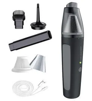 Cordless Handheld Vacuum Cleaner, Mini Car Vacuum with PowerfulSuction, 1800mAh high-CapacitybatteryPortable Dust Collector Matte Black. Cordless Handheld Vacuum Cleaner, Mini Car Vacuum with PowerfulSuction, 1800mAh high-CapacitybatteryPortable Dust Collector Matte Black.