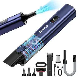 Car Vacuum Portable Cordless, 19500Pa 4-in-1 Handheld Vacuum Cordless Vacuum Cleaner&Air Duster with Multi-Nozzles, 140W Hand Cordless Rechargeable Vacuum Cleaners for Car, Home, Office, Pet Car Vacuum Portable Cordless, 19500Pa 4-in-1 Handheld Vacuum Cordless Vacuum Cleaner&Air Duster with Multi-Nozzles, 140W Hand Cordless Rechargeable Vacuum Cleaners for Car, Home, Office, Pet