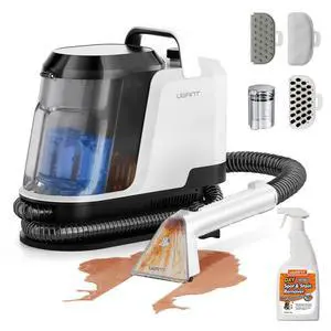 Upholstery Cleaner Machine with 18Kpa Suction Portable Carpet Cleaner Machine for Cars, Pets with Pet Pro Solution and Self Cleaning Tools Set of 1 for Spot, Rug, Couch Upholstery Cleaner Machine with 18Kpa Suction Portable Carpet Cleaner Machine for Cars, Pets with Pet Pro Solution and Self Cleaning Tools Set of 1 for Spot, Rug, Couch