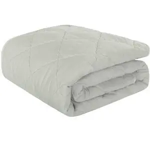 Toddler Down Alternative Comforter, 39 x 47, Light Grey Toddler Down Alternative Comforter, 39 x 47, Light Grey