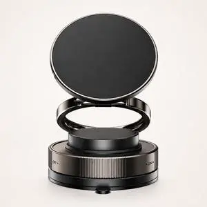 Magnetic Phone Holder for Car, 360° Rotation Vacuum Suction Mount, Foldable Universal Magnetic Phone Stand for Dashboard, Desk and Travel. Magnetic Phone Holder for Car, 360° Rotation Vacuum Suction Mount, Foldable Universal Magnetic Phone Stand for Dashboard, Desk and Travel.