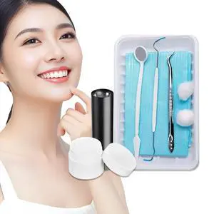 Dental Repair Kit for Gaps, Chips, Missing Teeth & Cavities - High Hardness Temporary Filling, Light Cure, Heat Resistant, DIY at Home with Tools, Natural Looking Dental Repair Kit for Gaps, Chips, Missing Teeth & Cavities - High Hardness Temporary Filling, Light Cure, Heat Resistant, DIY at Home with Tools, Natural Looking
