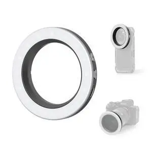 Vibe P30 67mm Ring LED Video Light, Compact Powder-Size Bi-Color Light with High CRI 90, Compatible for 67mm Phone Mounts/Cases/Lenses, for Content Creation, Live Streaming, 4873 Vibe P30 67mm Ring LED Video Light, Compact Powder-Size Bi-Color Light with High CRI 90, Compatible for 67mm Phone Mounts/Cases/Lenses, for Content Creation, Live Streaming, 4873
