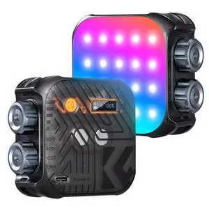 RGB Video Light 21 Light Effects, 2500K-9900K, CRI 96+, Black RGB Video Light 21 Light Effects, 2500K-9900K, CRI 96+, Black