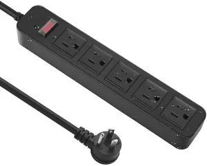 Outdoor Power Strip Weatherproof, Waterproof, 5 Feet, 5 Outlets. Outdoor Power Strip Weatherproof, Waterproof, 5 Feet, 5 Outlets.