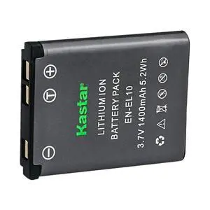 EN-EL10 Lithium-Ion Battery Replacement for Nikon EN-EL10 and Nikon Coolpix S60 S80 Coolpix S200 S203 S210 S220 S230 Coolpix S500 S510 S520 S570 Coolpix S600 S700 Coolpix S3000 S4000 S5100 EN-EL10 Lithium-Ion Battery Replacement for Nikon EN-EL10 and Nikon Coolpix S60 S80 Coolpix S200 S203 S210 S220 S230 Coolpix S500 S510 S520 S570 Coolpix S600 S700 Coolpix S3000 S4000 S5100