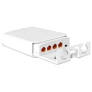 4 Port Outdoor 2.5Gbps PoE Extender 1 in 3 Out-IEEE 802.3af/at, 90W in 30W Out Waterproof PoE Repeater with 100/1000/2500Mbps, Vlan, PD Auto-Detection, Extend to 100m, Wall Mount Plug & Play 4 Port Outdoor 2.5Gbps PoE Extender 1 in 3 Out-IEEE 802.3af/at, 90W in 30W Out Waterproof PoE Repeater with 100/1000/2500Mbps, Vlan, PD Auto-Detection, Extend to 100m, Wall Mount Plug & Play