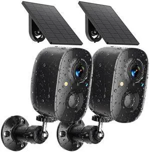 Security Cameras Wireless Outdoor 2K Solar Powered WiFi Cameras for Home Security,AI Motion Detection,Siren Alarm,Spotlight Color Night Vision,2-Way Audio,SD/Cloud Storage (2 Solar Cams) Security Cameras Wireless Outdoor 2K Solar Powered WiFi Cameras for Home Security,AI Motion Detection,Siren Alarm,Spotlight Color Night Vision,2-Way Audio,SD/Cloud Storage (2 Solar Cams)
